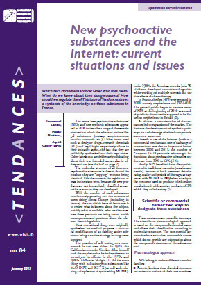 New psychoactive substances and the Internet: current situations and issues