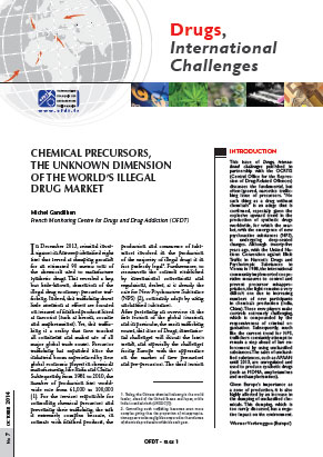 Chemical precursors, the unknown dimension of the world’s illegal drug market